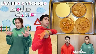 CrisDevilGamer và Mai Quỳnh Anh LÀM KẸO SQUID GAME | Tối nay ăn gì?