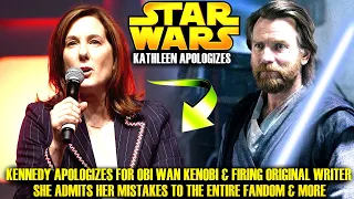 Kathleen Kennedy Apologizes For Obi Wan Kenobi & Firing Writer! (Star Wars Explained)