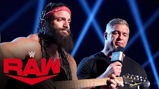 Shane McMahon & Elias perform a special duet: Raw, Mar. 22, 2021