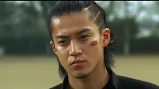 Crows Zero 2 Takiya Genji Goes In to The Battle Alone (Ost batle ending)