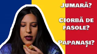 Reaction Traditional Romanian Food: Brazilian woman tries Romanian food
