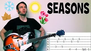 Chris Cornell Seasons Guitar Chords Lesson with Tab Tutorial