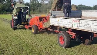 Heu Pressen mitte September! Geht das? Welger AP 45 | Fendt Farmer 4 s