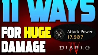 Diablo 4 - 11 Tips To MASSIVELY Increase Your Damage