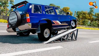 Satisfying Rollover Crashes - BeamNG drive