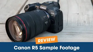 Canon R5 Overview and Sample footage 8K