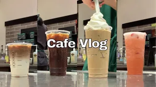Starbucks Barista Vlog | Cafe Vlog Asmr