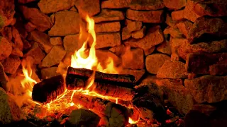 Lullaby to the Sound of a Burning Fire - Sweet, Warm, Helps You Fall into a Sweet Sleep