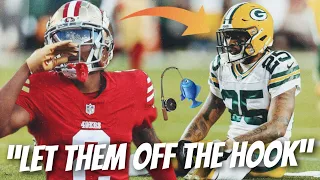 HEATED back & fourth between 49ers Deommodore Lenoir & Packers Keisean Nixon on social media 👀