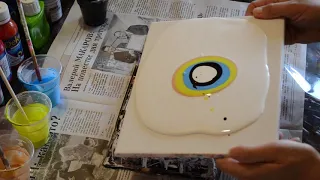 Как улучшить активатор для акриловой заливки/ Добавка для активатора/ Fluid Art.