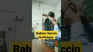 Rabies Vaccine Methods, Rabies vaccine kaise lagaye, Vaccine kaise lagaye #injection #shorts