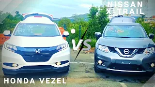 🥊 ЗАРУБА HONDA VEZEL vs NISSAN X-TRAIL / ХОНДА ВЕЗЕЛ ПРОТИВ НИССАН X-ТРЭИЛ