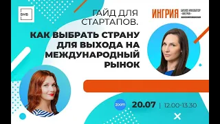 Гайд для стартапов. Как выбрать страну для выхода на международный рынок