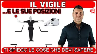 IL VIGILE E TUTTE LE SUE POSIZIONI - ECCO COME COMPORTARSI E COSA SAPERE.