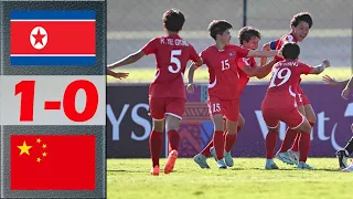 North Korea vs China Highlights | AFC U17 Women's Asian Cup 2024 SF | 5.16.2024