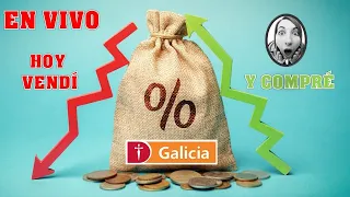 Hoy VENDI y COMPRE Acciones del GFG y GANAMOS 🎁Operatoria en VIVO🎁GANAS SI SUBE Y GANAS SI BAJA❤