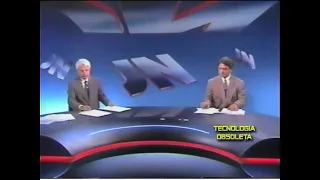 Jornal Nacional -16 - 03 - 1990 completo - Anuncio do Plano Collor , Presidente Fernando Collor