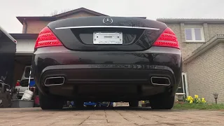 S550 5.5 Exhaust + Engine Stock Sound