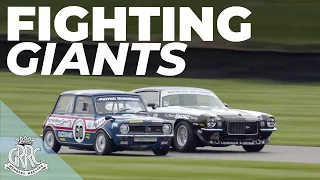 Mighty Mini battles giant Camaro, Capri and Scirocco at Goodwood | #79MM