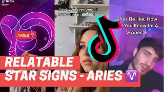 Relatable Aries Zodiac Star Sign ♈️ TikTok Compilation