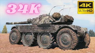 34K Spot Damage with Panhard EBR 105 17K &  EBR 105 17.8K World of Tanks,WoT