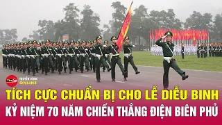 Cận cảnh các khối hợp luyện diễu binh, diễu hành kỷ niệm 70 năm Chiến thắng Điện Biên Phủ | Tin24h