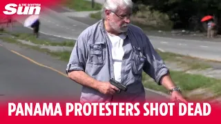 Motorist shoots two eco protesters dead in Panama