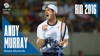 Andy Murray Tennis Gold | Rio 2016 Medal Moments