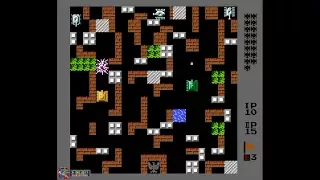 Battle City (1985, NES) - 5 of 7: Glitch Stage 128 to Stage 170 (2 Players)[1080p60]