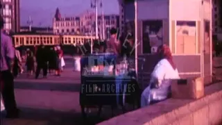 Kharkiv or Kharkov in the 1960's.  Archive film 93289