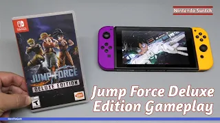 Jump Force Deluxe Edition Switch Gameplay (Handheld)