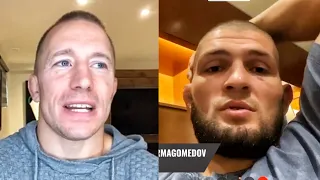 ДЖОРДЖ О БОЕ ПРОТИВ ХАБИБА В 2021, РАЗБОР ПОЕДИНКА ХАБИБ VS ГЭТЖИ НА UFC 254