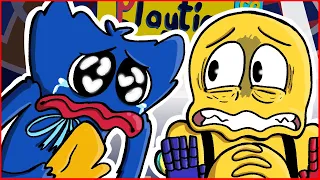 HUGGY WUGGY IS SAD WITH PLAYER! Poppy Playtime Animation #10