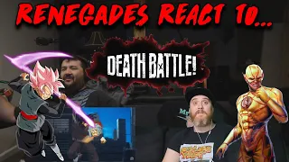 Goku Black VS Reverse-Flash (Dragon Ball VS DC) - @deathbattle RENEGADES REACT