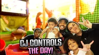 CJ CONTROLS OUR LIFE FOR A DAY! *GUESS WHAT WE ATE FOR BREAKFAST*