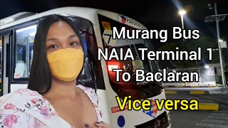Murang Mini Bus/Jeep pa NAIA Terminal 1/Baclaran (Vice Versa)