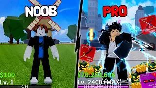 DICAS DE COMO UPAR RÁPIDO E FACIL DO LEVEL 1 AO 2400 *MAX* NO BLOX FRUITS - ROBLOX