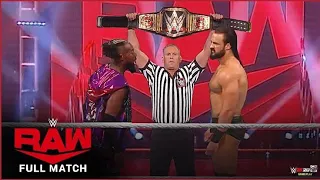 DREW MCINTYRE VS KOFI WWE RAW 24/2021