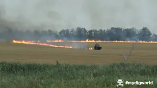 Копали в поле и ПОПАЛИ ПОД ПОЖАР 🔥😳