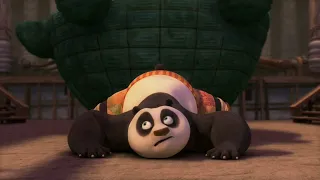 Kung Fu Panda: Legends of Awesomeness - Po Lands on Monkey