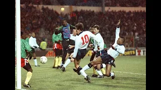 England v Cameroon 1991 International Friendly (WEMBLEY STADIUM)