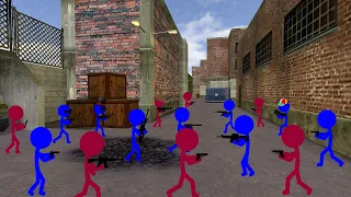Counter-Strike 1.6 - de_train (Zombie Server) - Animation