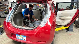 Fixing My Cheap Nissan Leaf! On-Board Charger Replacement & RAV4 EV History Lesson w/ QC Charge