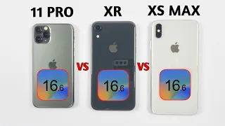 iPhone 11 Pro Vs iPhone Xr Vs iPhone XS Max - SPEED TEST 2023