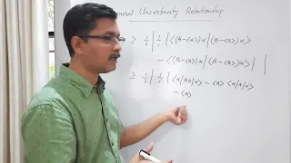 Linear Vector Space : Part 15 : General Uncertainty Relationship