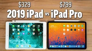 2019 10.2" iPad vs 2018 iPad Pro - Ultimate Comparison