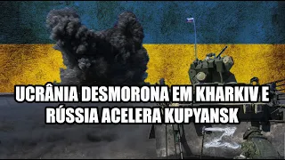 Ukraine collapses in Kharkiv and Russia accelerates Kupyansk - subtitles (Port, English, Russian)