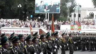 Pridnestrovie independence Day Parade 2011 Tiraspol Transnistria Hostels