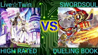 Live Twin vs Swordsoul Tenyi | POST Burst of Destiny | High Rated | Dueling Book