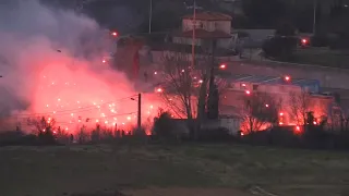 Marseille Fans Set Fire To Training Ground Protesting Team Form